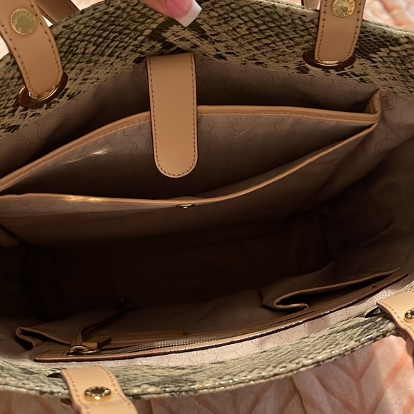 Michael Kors snakeskin purse for a MacBook - Picture 2 of 4